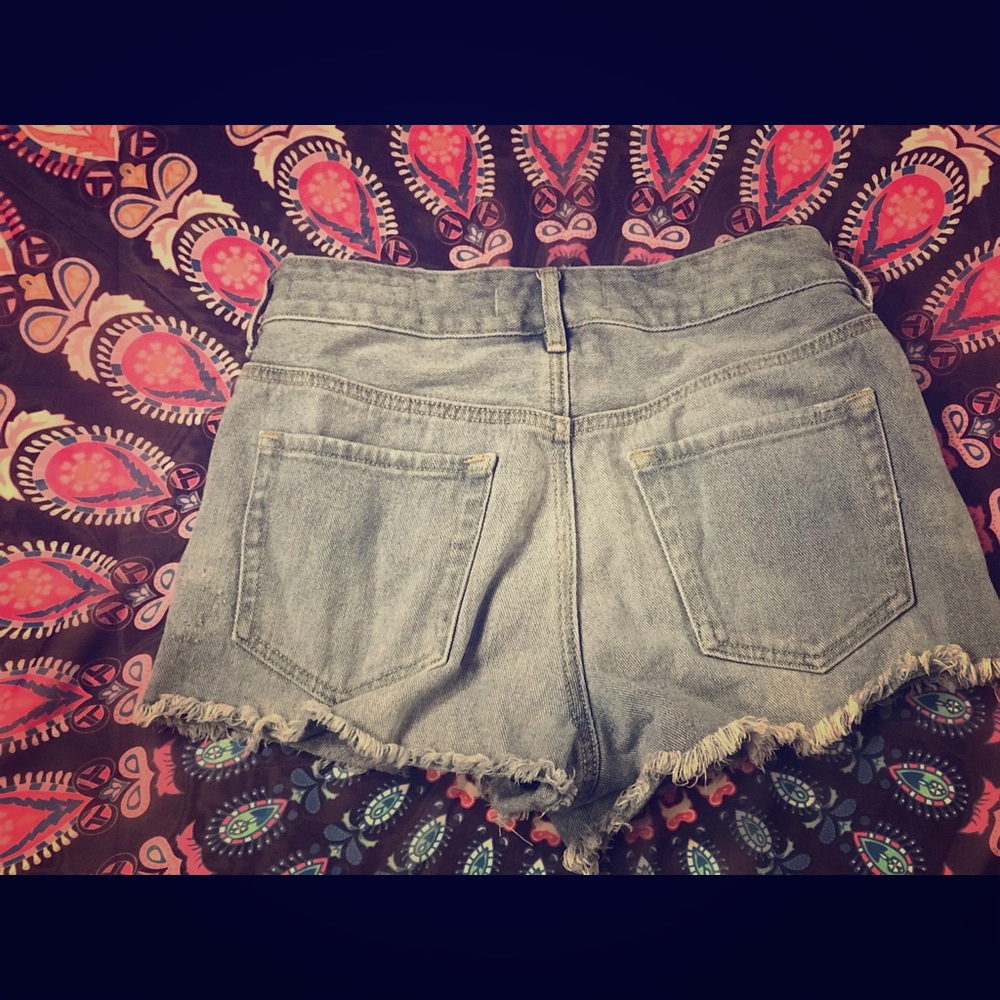 High waisted shorts