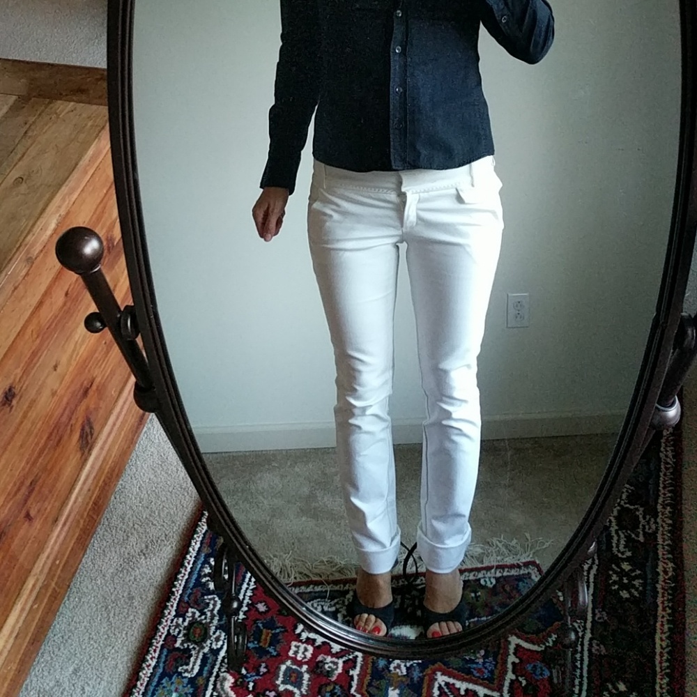 SALE!!!Mango white pants