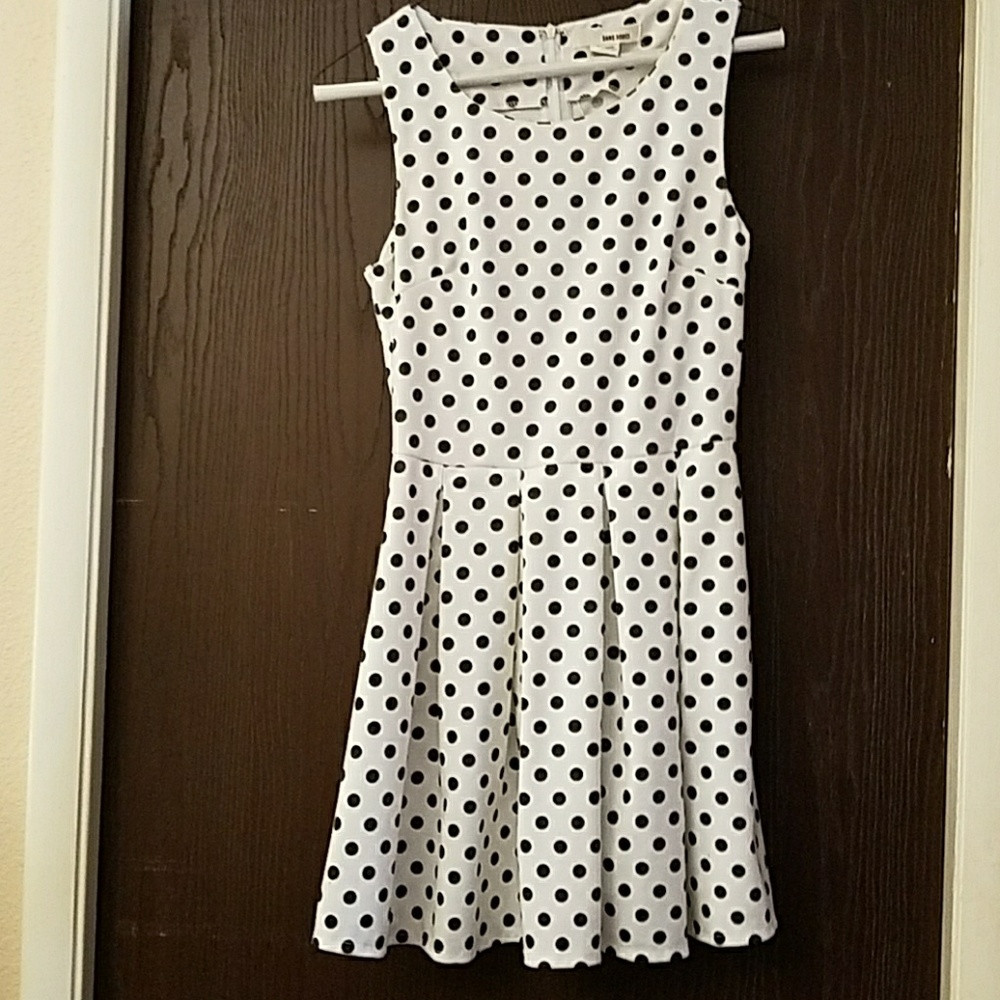 Black and white dress