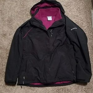 Columbia women's hooded Interchange winter coat