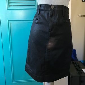 Earnest Sewn black denim skirt, sz 31 | FLASH SALE