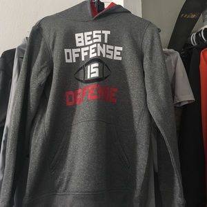 Tek Gear hoodie grey:SizeYL