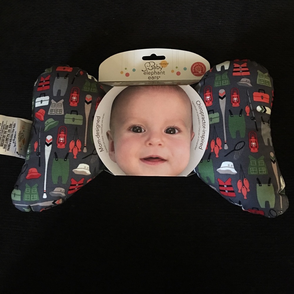 Baby elephant ears head and neck support