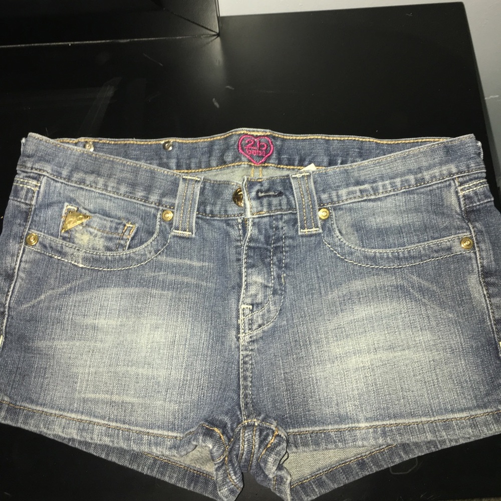 Bebe jean shorts