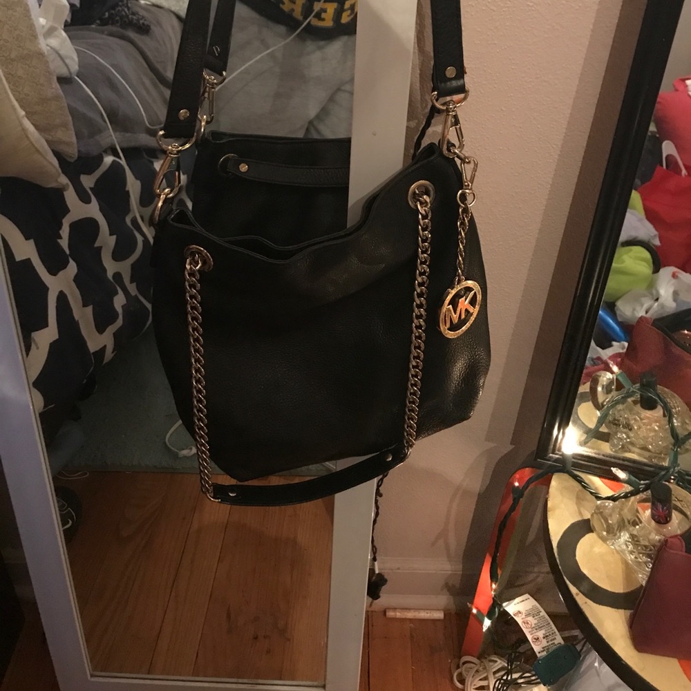 ✯ MICHAEL KORS medium jet set chain shoulder bag✯