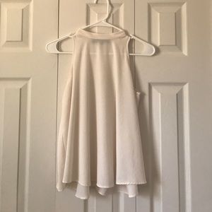 Chiffon sleeveless top