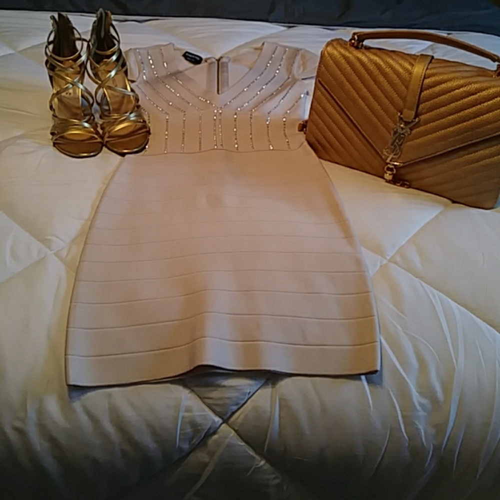BeBe Party dress wore once perfect condition