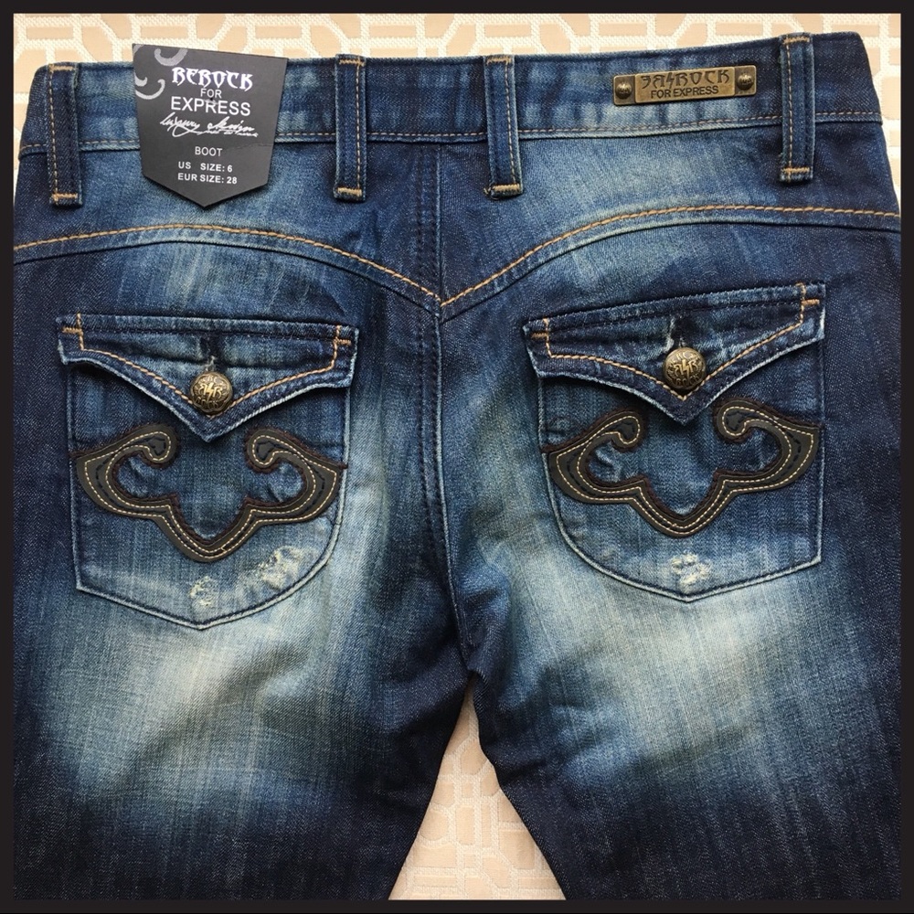 NWT Express ReRock Bootcut Jeans