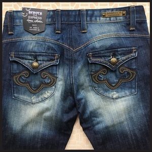 NWT Express ReRock Bootcut Jeans