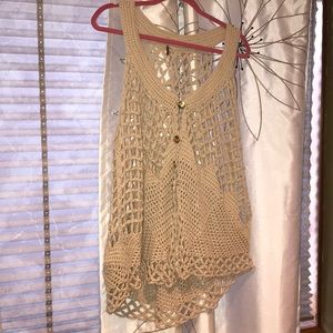 Free people knit vest