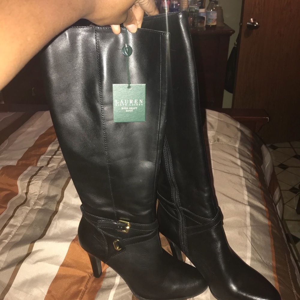 Ralph Lauren leather boots