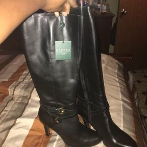 Ralph Lauren leather boots