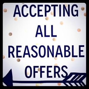 Please be reasonable. I will work with you.