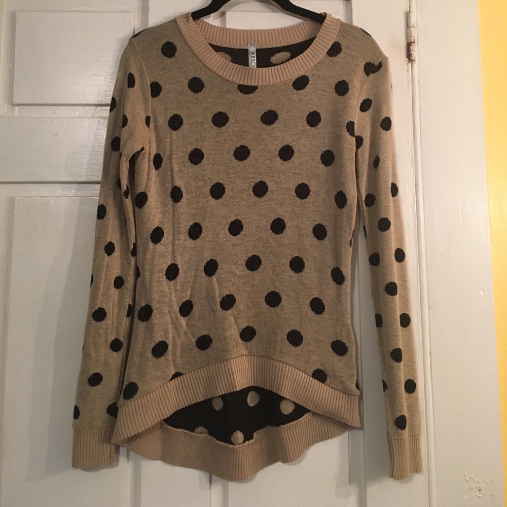 Adorable Polka Dot Sweater by Absolutely