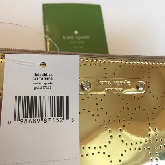 🎉HP🎉KATE SPADE Little Shiloh Metro Spade Gold - Picture 7 of 7