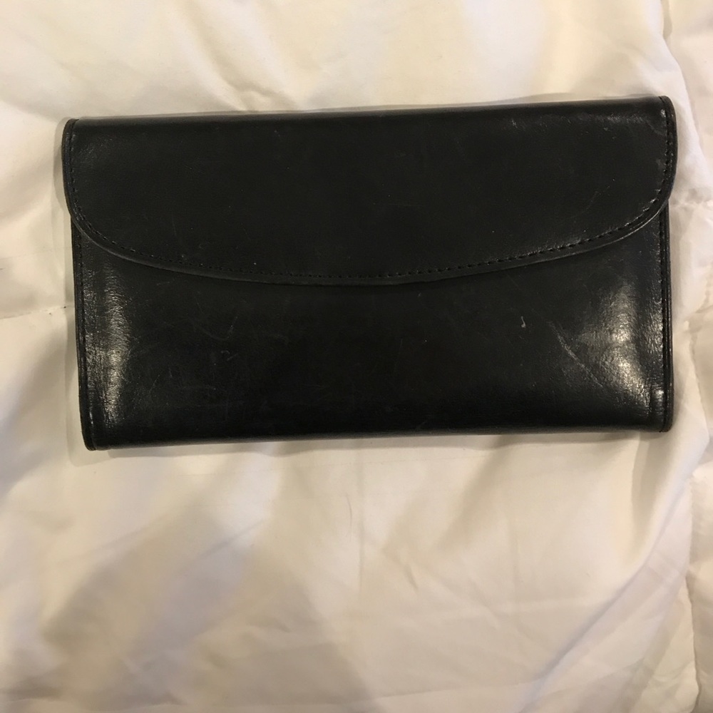 Real leather authentic Coach wallet
