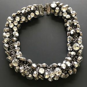 Crystal choker necklace