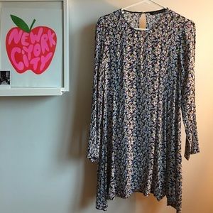 Zara floral print dress
