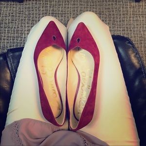 Sam Edelman size 6 suede flats