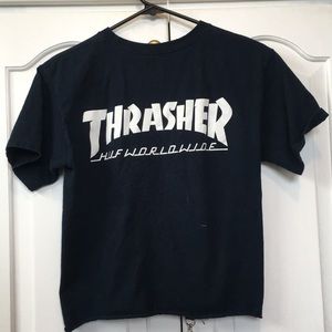 Huf x thrasher cutoff vintage tee