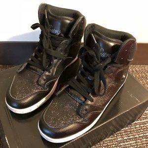 Black Sparkle Pastry Shoes