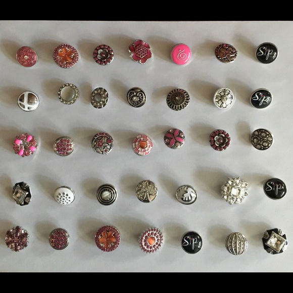 “Sip Happens” snap charm bracelet $SALE$ - Picture 2 of 2