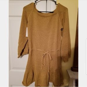 Pink Lilly Boutique Mustard Dress