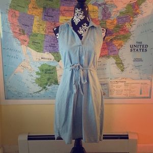 Denim Sleeveless Dress