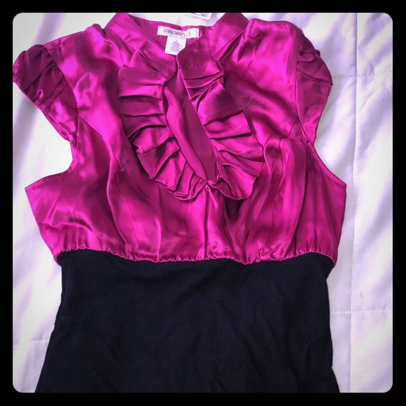 Arden B Ruffle Front Dress - Picture 1 of 3