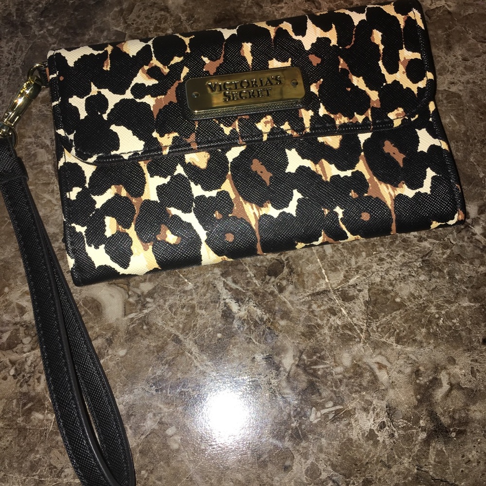 Victoria's Secret leopard print wallet
