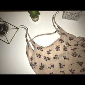 Brandy Melville Flower Flowy Dress!!