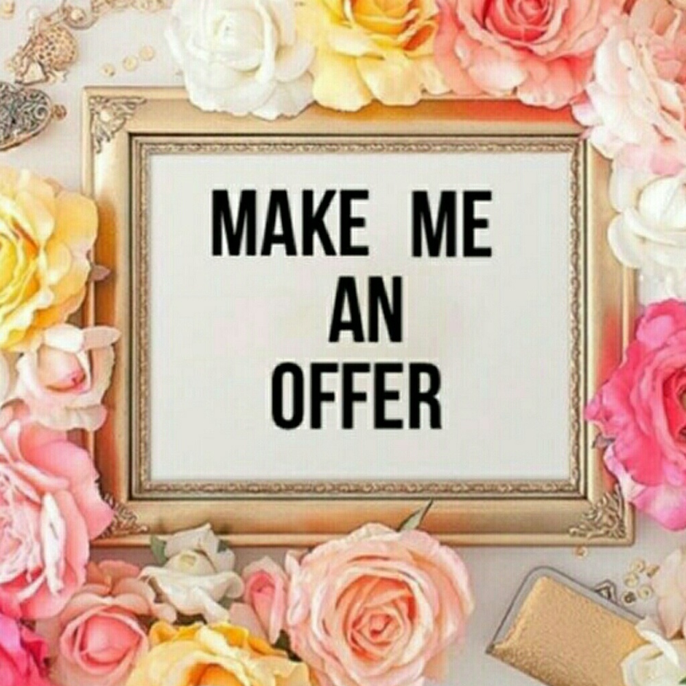 Offers welcome!