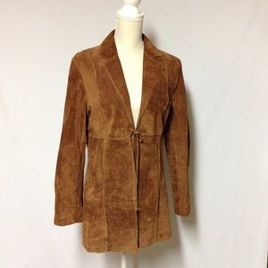 Vintage Wilsons Leather suede blazer.