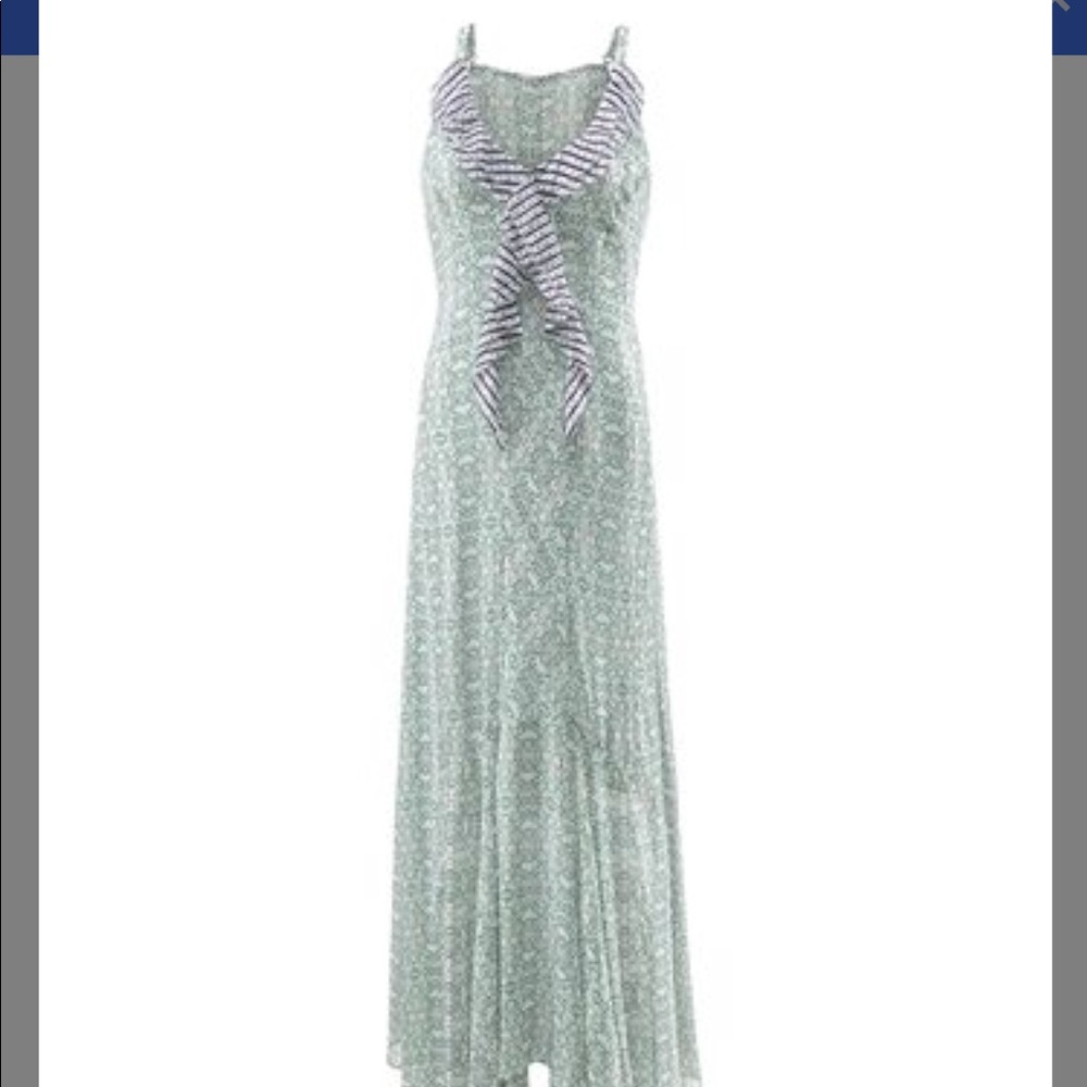 Cabi Green Morocco Garden Dress