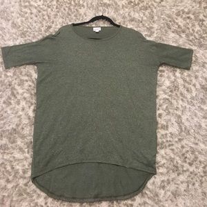 Heathered hunter green Irma