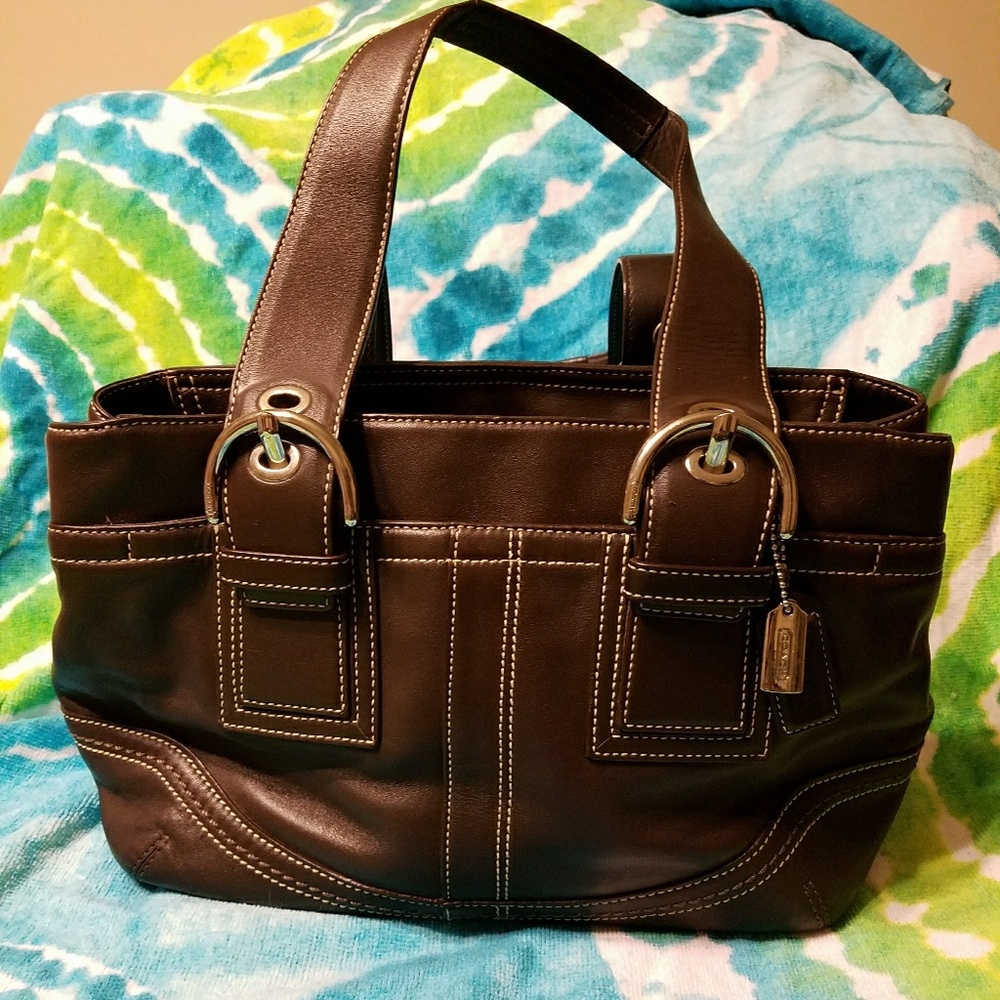 Coach Brown Leather Bag