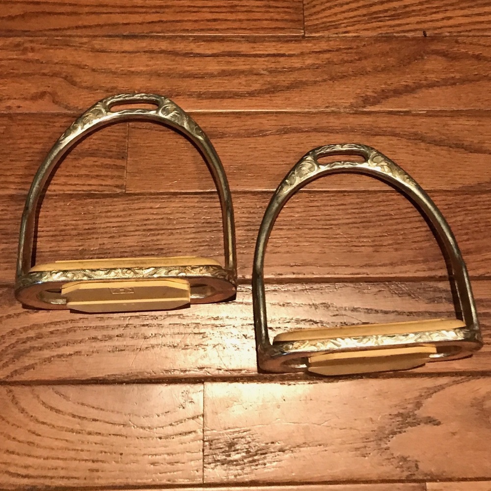English Stirrup Irons.
