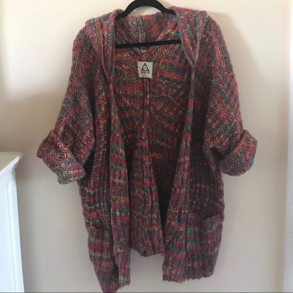 UNIF Sweaters - UNIF Raya cardigan in Multi color