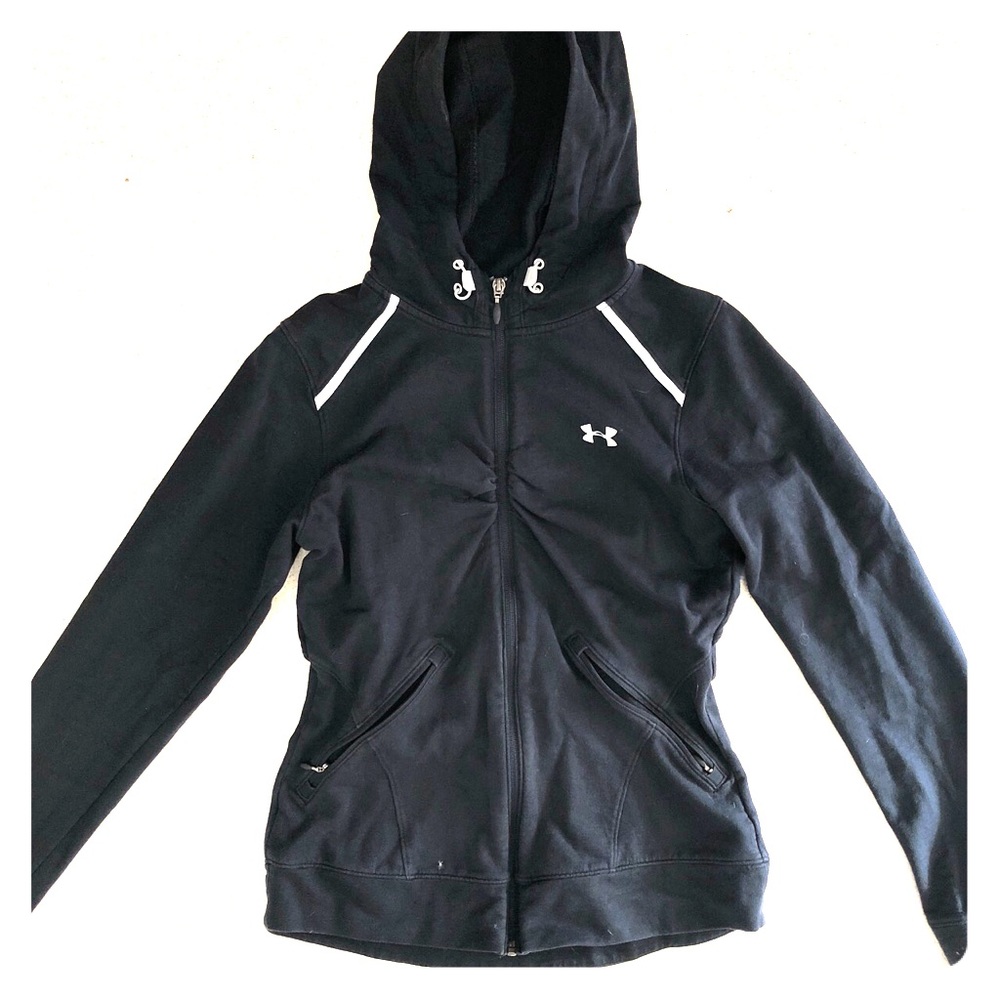 Under Armour Black Athletic sweater Slim-fit