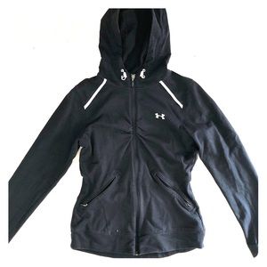 Under Armour Black Athletic sweater Slim-fit