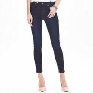 High waist skinny ankle jeans