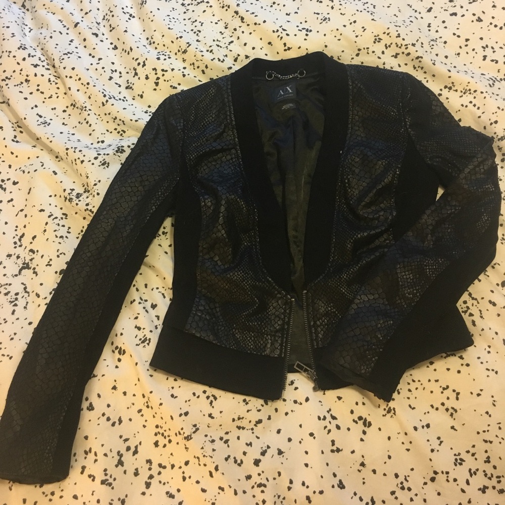 Armani exchanged cropped jacket