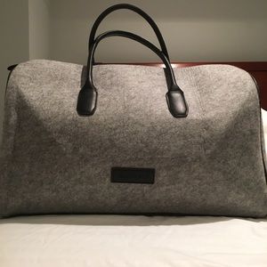 Grey and black Kenneth Cole Weekender Bag