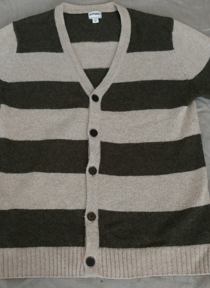 Old Navy Wool Blend Cardigan Sweater Men's Large
