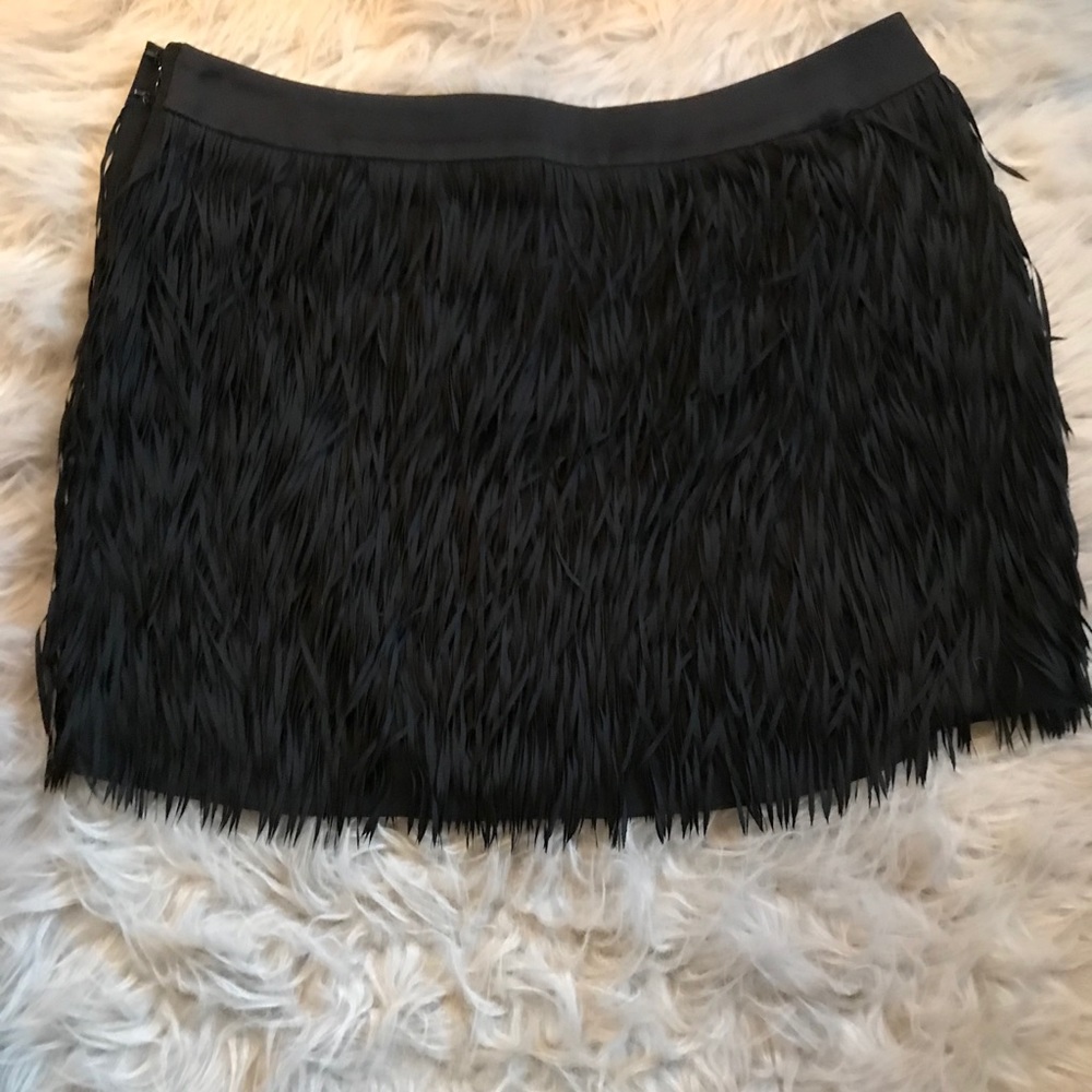 Express Fringe Skirt