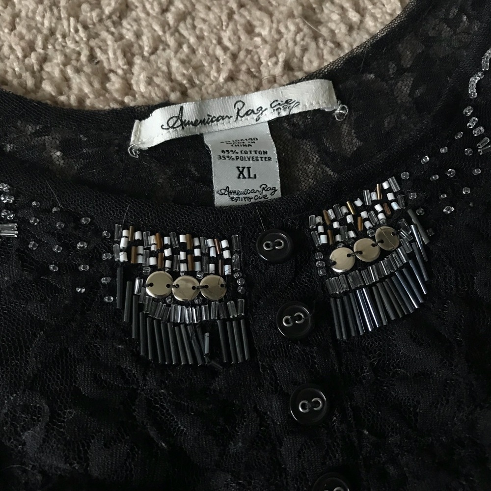 Lacey tank top