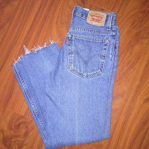 Levi’s reconstructed vintage jeans