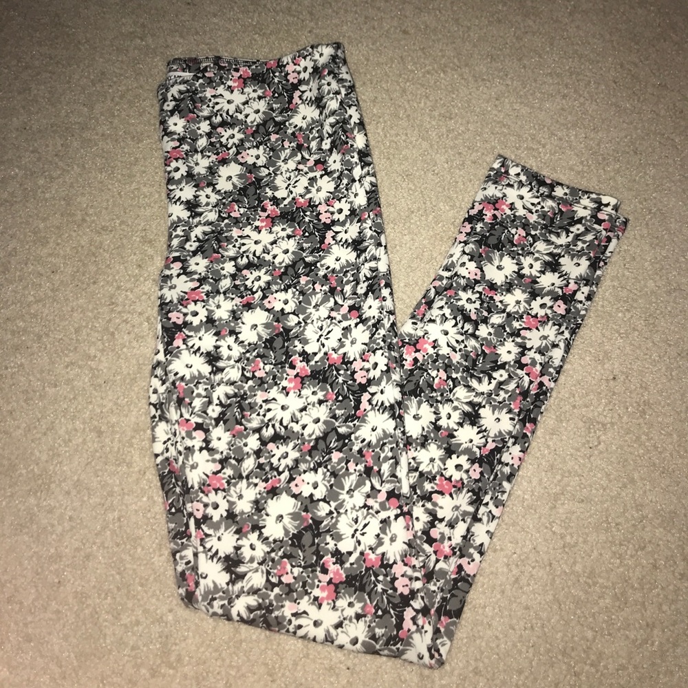 Floral leggings