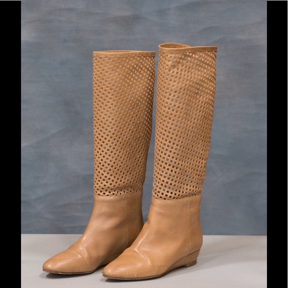 Soft leather Italian boots
