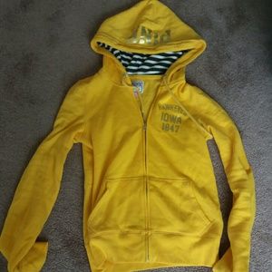 PINK yellow hoodie